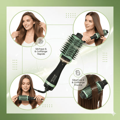 Avocado 3D Power - فرشاة السيشوار الاحترافية بقوة 2000 واط